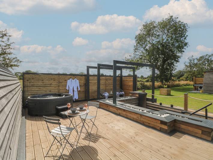 Cabane pour 2 personnes avec jardin in Shropshire