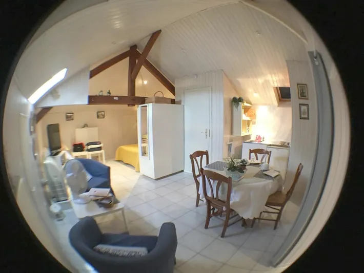 Apartamento de vacaciones para 3 personas, con vistas y jardín - 1