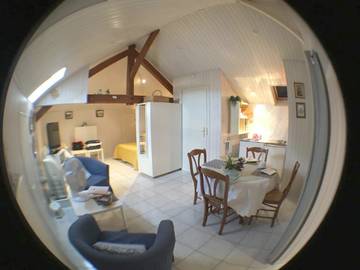 Gîte pour 3 personnes, avec vue et jardin à Eguisheim