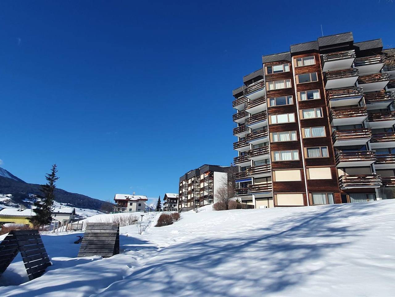 Ganze Ferienwohnung, Tgesa Piz Mez 24 - 3.5 Zimmerwohnung - 6 Betten in Surses, Albula