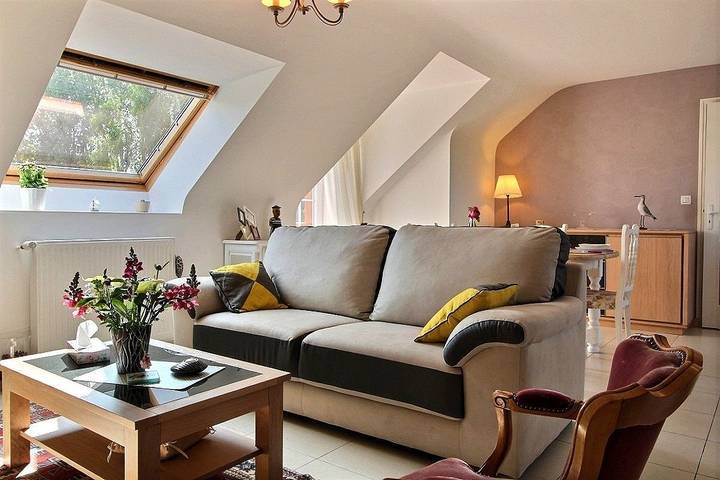 Gîte pour 2 personnes, avec Terrasse ainsi que Jardin et Vue à Hillion