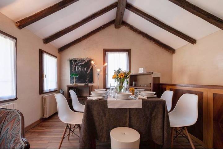 Vakantiewoning voor 6 personen, with Balkon and Whirlpool as well as Terras and Uitzicht in Lido di Venezia