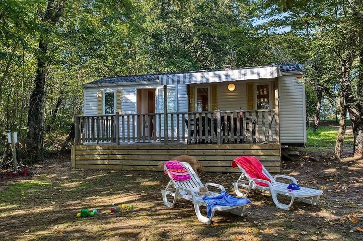 Mobil home pour 6 personnes à Saint-Cirq