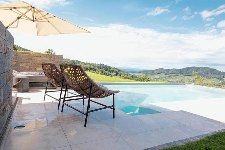 Casa de férias para 10 pessoas, com piscina e sauna e ainda terraço and vista, com animais de estimação - 1