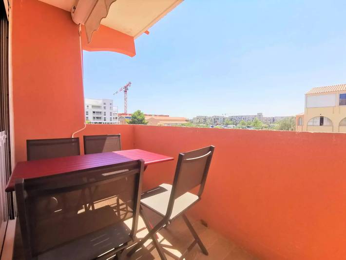 Apartamento para 5 personas, con terraza en Leucate