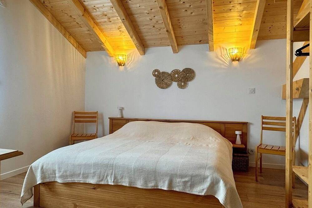 Wooden chalet 3 bedrooms - 8 pers - Near the beach - Weekly rental in Sciez, Thonon-les-Bains region