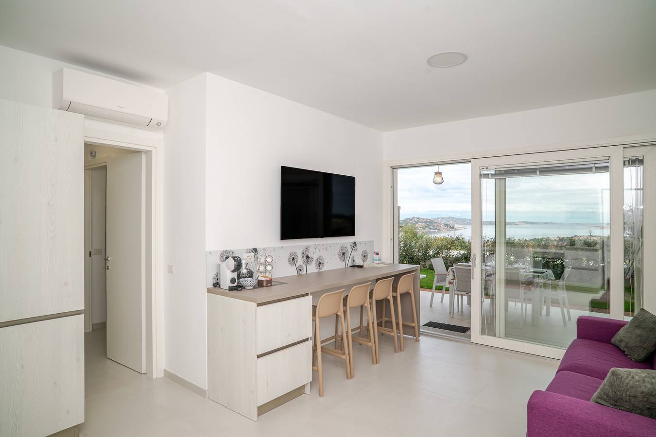 Ferienwohnung 'Acquamarina Apartment' mit Meerblick, Wlan und Klimaanlage in Palau (dorf), Palau (Sardinien)