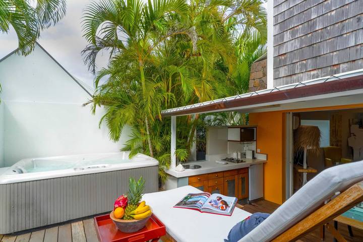 Location de vacances pour 2 personnes, avec terrasse et piscine dans Saint-Barthélemy - 4