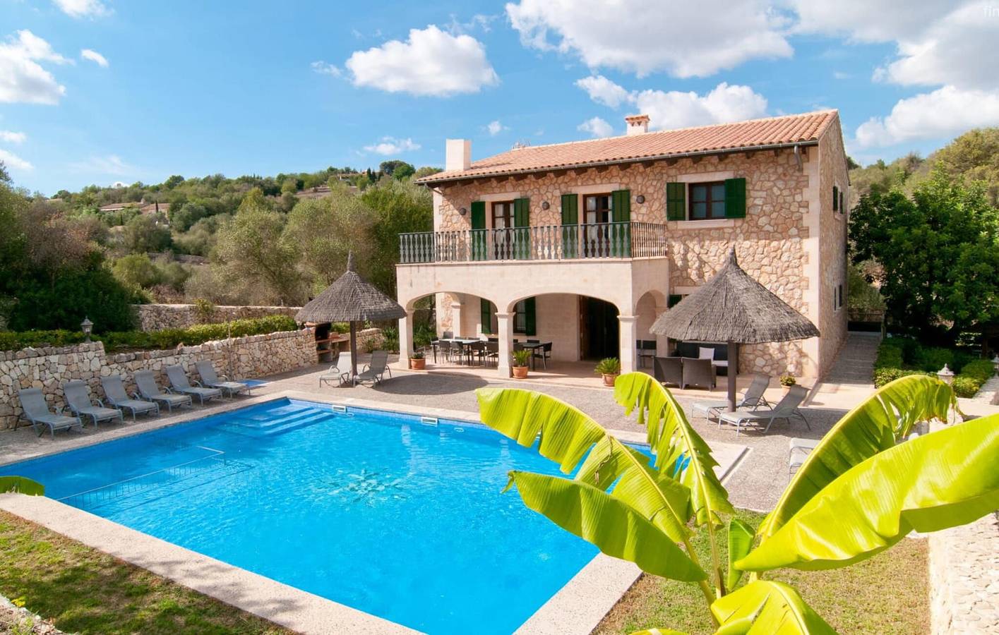 Gemütliches Apartment mit Pool, BBQ & WiFi in der Nähe eines Restaurants in Petra (Mallorca), Mallorca Inselmitte
