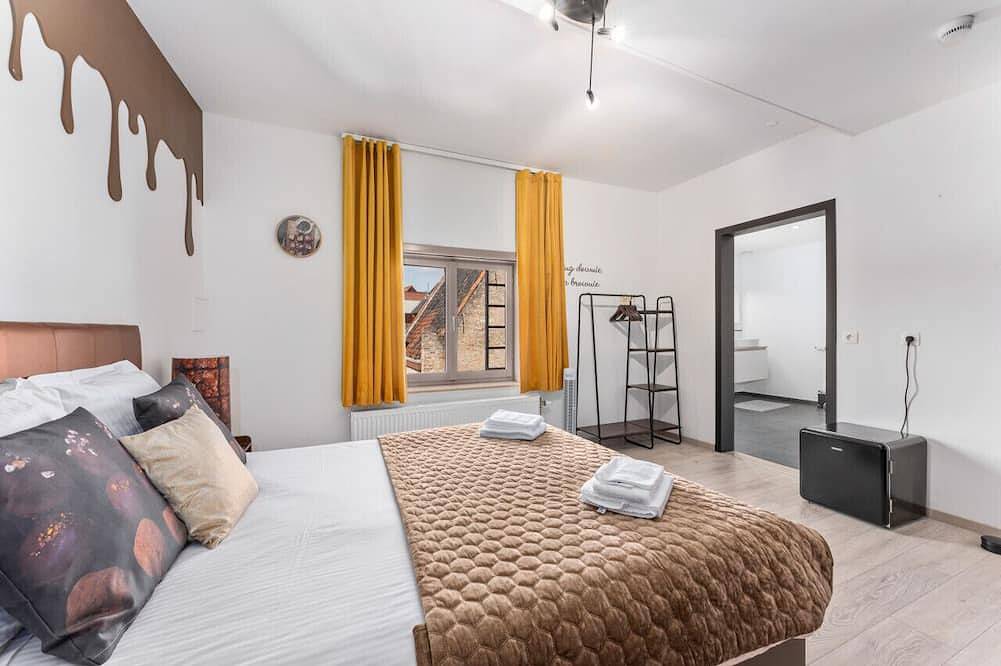 The brownie room by Willy Wonka's chocolate hotel! in Brügge, Westflandern