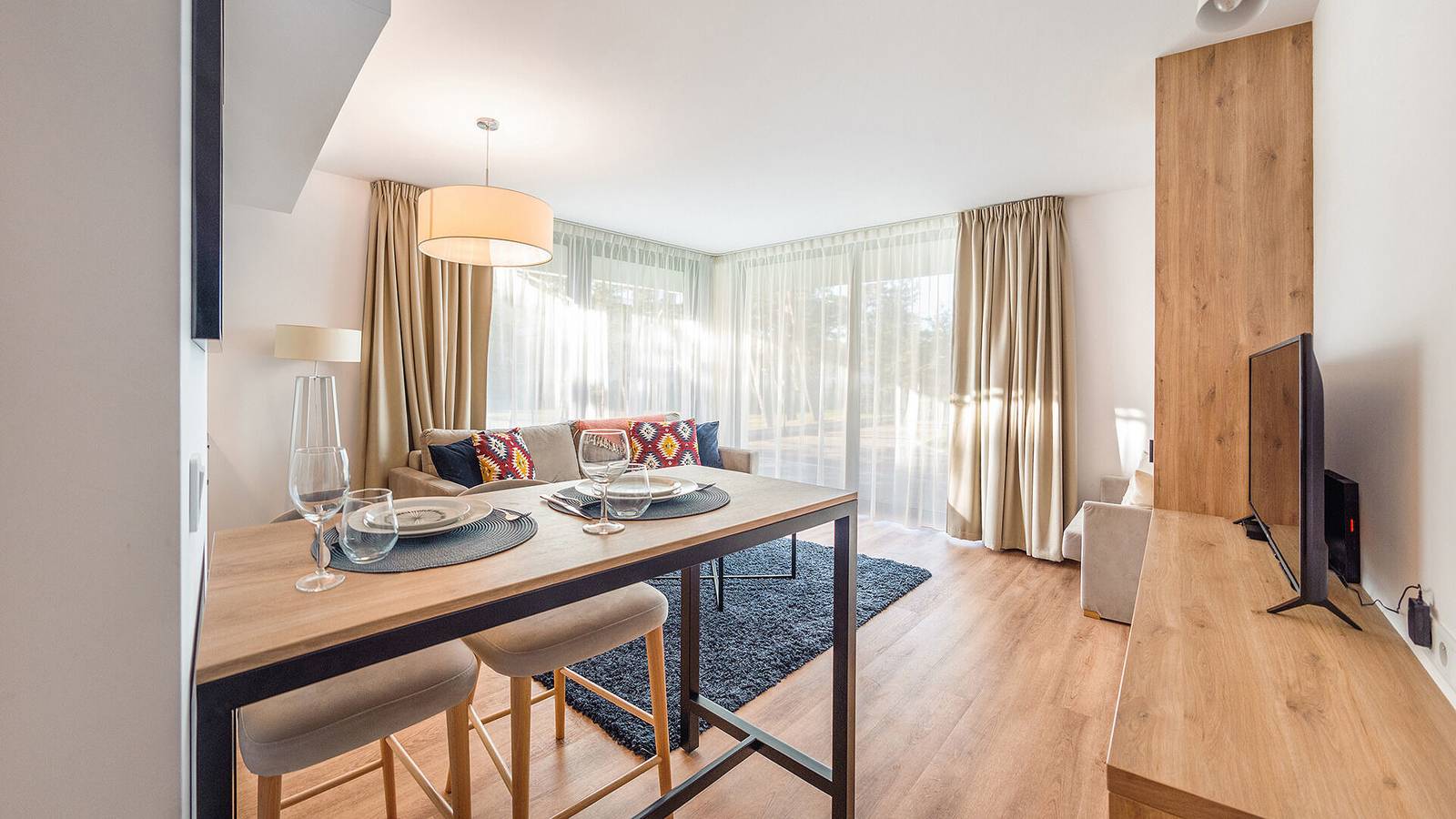 Ganze Ferienwohnung, Sun&Snow Jantaris - Apartment 2 in Mielno, Powiat Koszaliński