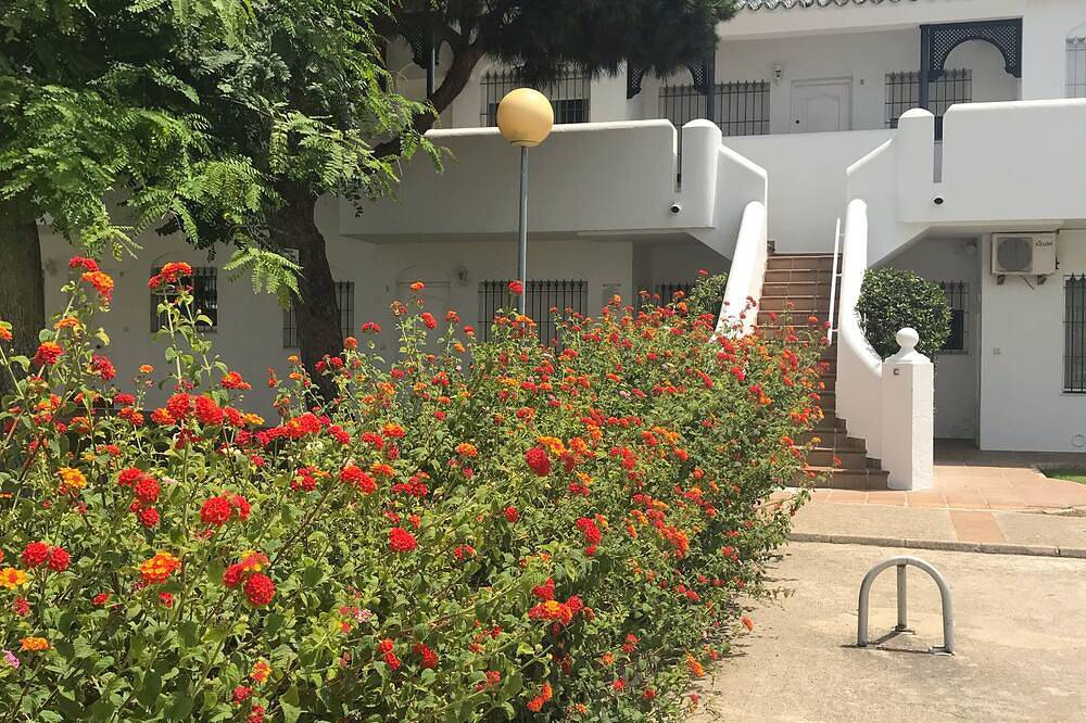 Apartamento entero, A pie de playa y restaurantes. Piscina vallada segura. in Playa La Barrosa, Chiclana de la Frontera