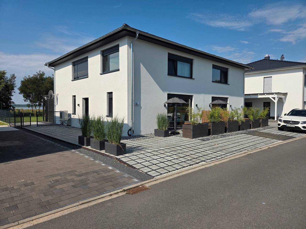 Ganze Wohnung, Apartment 'Schlossterrassen 8a' mit privater Terrasse, Gemeinschaftsgarten und Wlan in Pouch, Muldestausee