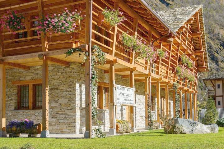 Appartamento per 2 persone, con giardino in Alagna Valsesia