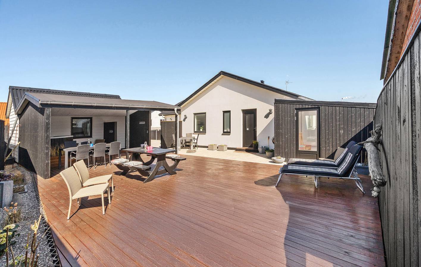 Ferienhaus für 8 Personen mit Terrasse in Thyborøn, Limfjord in Nordjütland