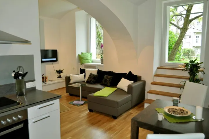 Ferienwohnung für 3 Personen, mit Ausblick und Garten - 1