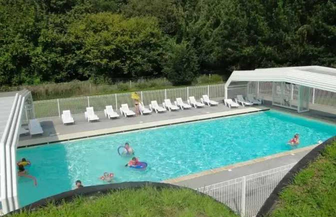 Camping 3 étoiles - Piscine  - ccbbhi0 in Bois de Cise, Mers-les-Bains