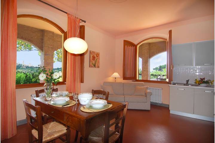 Geheel appartement, Edera in San Gimignano, Provincie Siena