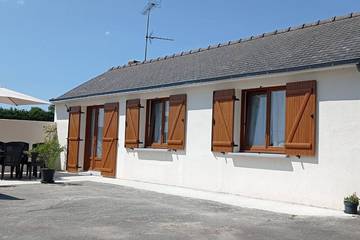 Gîte pour 2 personnes, avec jardin à Sainte-Anne-sur-Vilaine