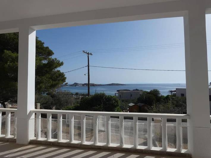 Vakantiehuis voor 6 personen, with Balkon and Terras as well as Tuin and Uitzicht in Poseidonia