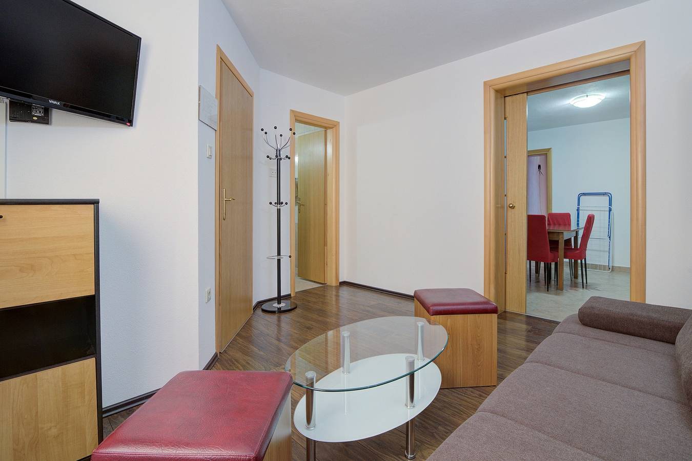 Cały apartament, Apartament wakacyjny dla 4 osób z widok na ocean in Senj, Kvarner