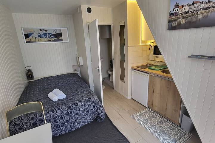 Ferienwohnung für 2 Personen, mit Terrasse in Amiens