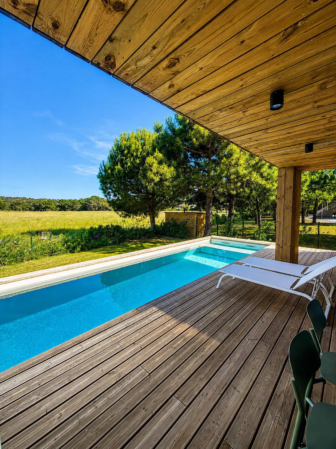Villa Isula Bella 8 personnes in Cala Rossa, Lecci