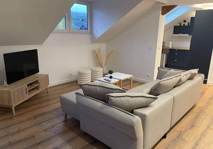 Gîte pour 6 personnes, avec terrasse et jardin à Saint-Pierre-en-Faucigny