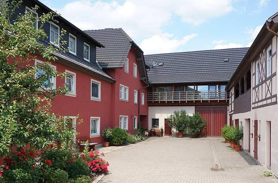 Pension am Krausenbach - Einzelzimmer im Haupthaus in Wolfsdorf, Bad Staffelstein