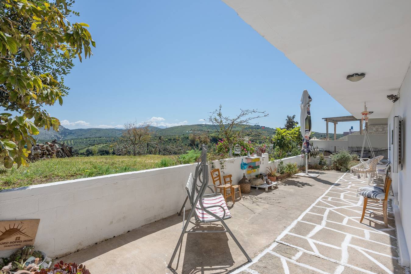 Ferienhaus 'Sochoro Sun Mountain Hospitality' mit Bergblick, Wlan und Klimaanlage in Episkopi, Iraklio-Heraklion und Umgebung