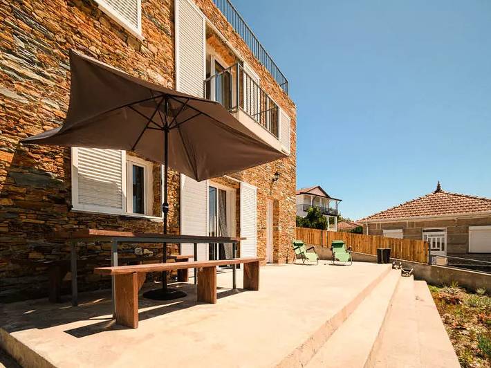 Casa de férias para 6 pessoas, com varanda em Melres