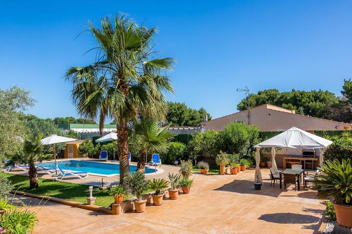 Chalet für 6 Personen, mit Garten in Can Picafort