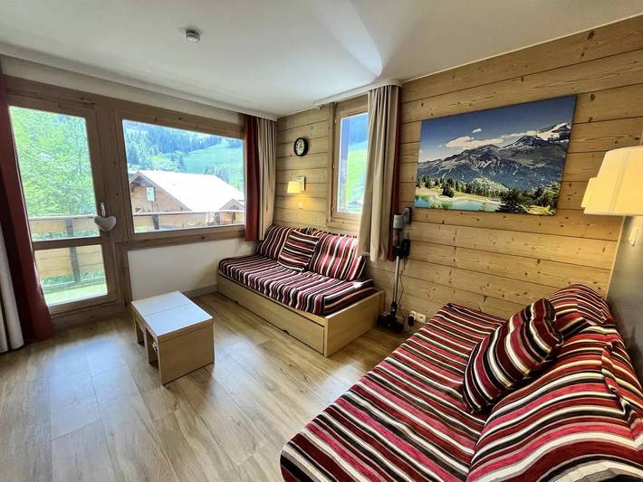 Gîte pour 5 personnes, avec balcon et vue dans Plagne 1800 - 2