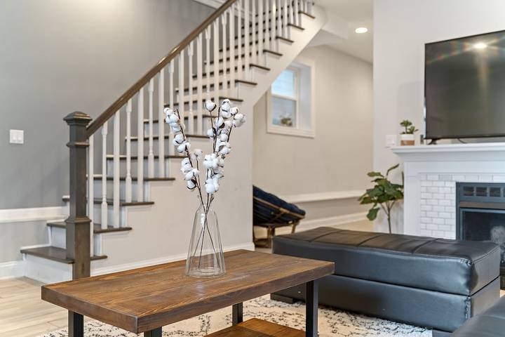 Vacation house for 16 people, with balcony and yard, with pets in Chicago