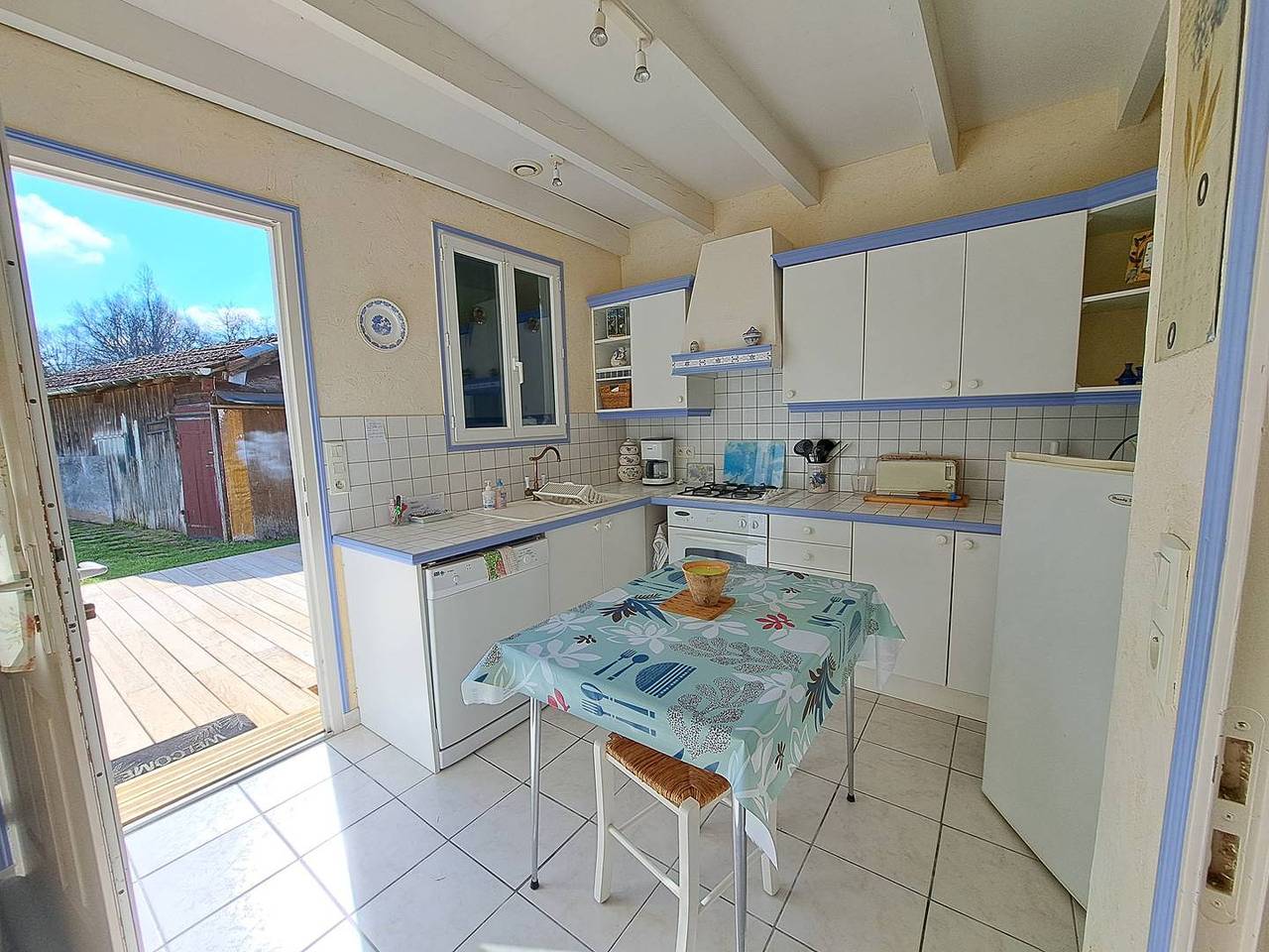 Ferienhaus für 6 Personen mit Terrasse in Mézos, Côte d’Argent