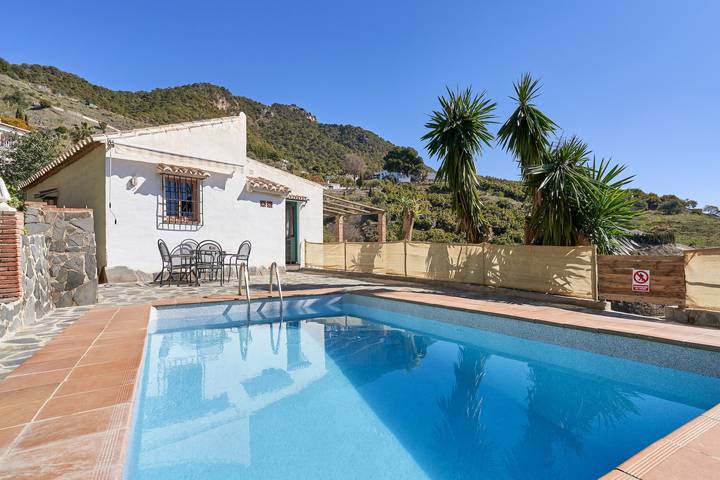 Casa de vacaciones para 4 personas, con Jardín en Frigiliana