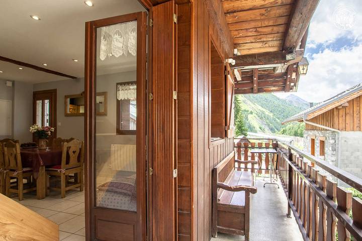 Chalet pour 6 personnes, avec terrasse à Saint-Sorlin-d'Arves - 2