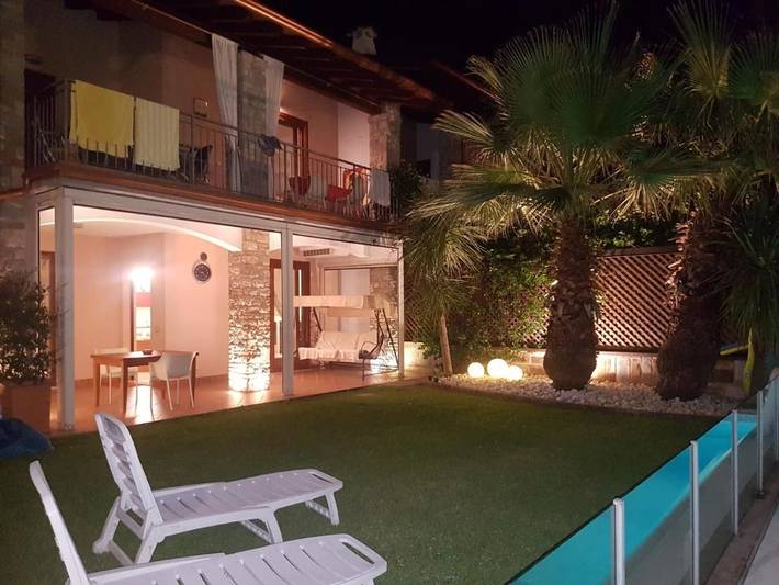 Ferienhaus für 6 Personen, mit Ausblick und Garten sowie Pool, mit Haustier in Gardasee-Lombardei - 4