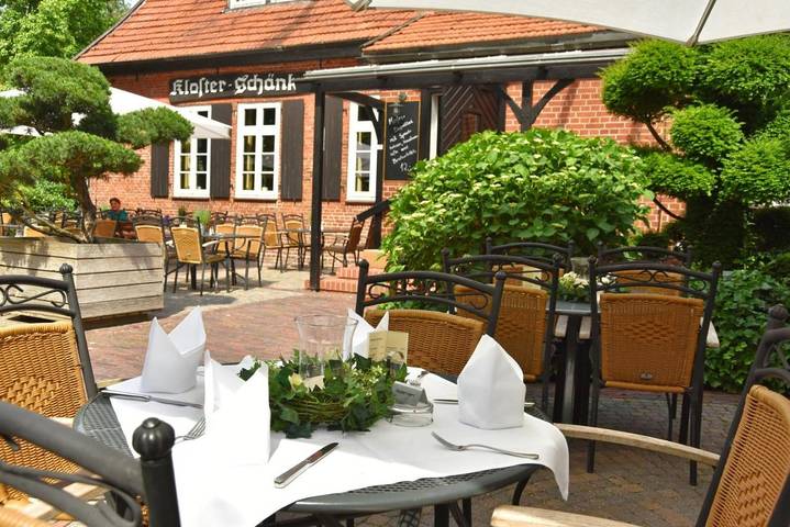 Hotel, mit Terrasse und Garten sowie Ausblick in Naturpark Wildeshauser Geest - 4