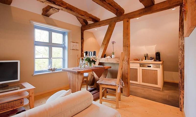 Ferienwohnung für 2 Personen, mit Garten und Ausblick in Wustrow