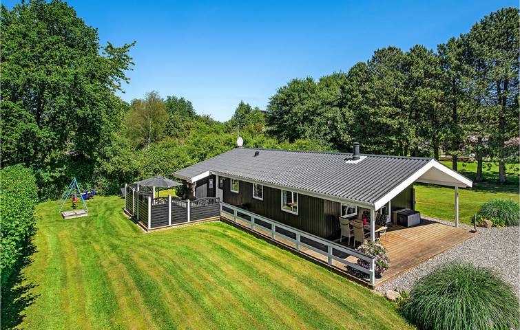 Ferienhaus für 6 Personen, mit Sauna und Terrasse, mit Haustier auf Langeland