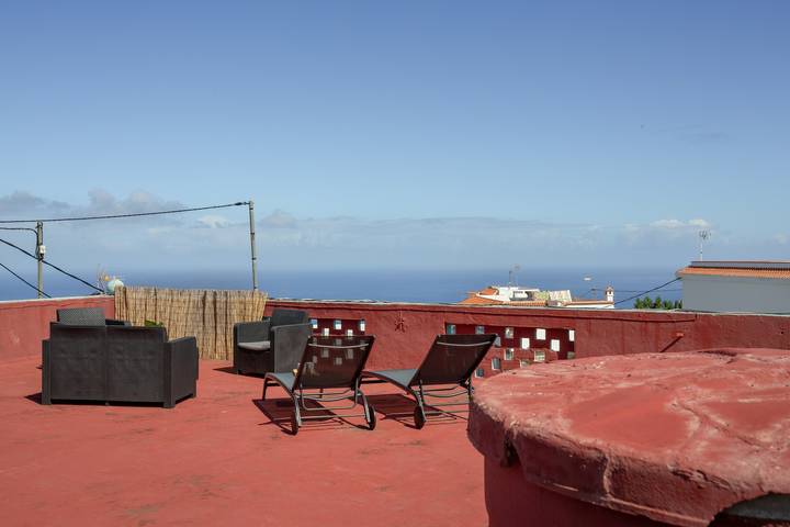 'Habitación Lagarto' com terraço partilhado e acesso Wi-Fi in Genovés (Canary Islands), Garachico