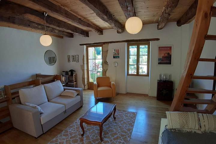 Location de vacances pour 4 personnes, avec terrasse et jardin, animaux acceptés à Badefols-sur-Dordogne - 4