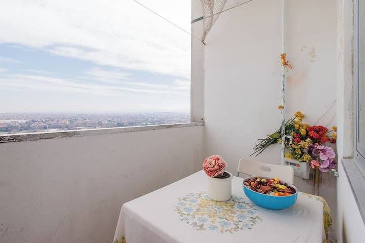 Panoramapartment auf dem Wolkenkratzer mit Balkon in Rimini, Rimini Provinz