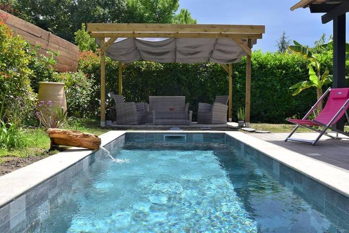Location de vacances pour 4 personnes, avec piscine ainsi que jardin et terrasse à Bénesse-Maremne - 2
