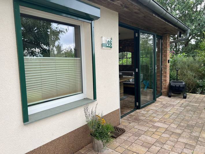 Bungalow für 5 Personen, mit Terrasse und Seeblick in Plau am See