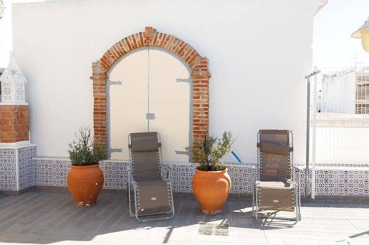 Ferienhaus für 6 Personen, mit Terrasse in Fuseta