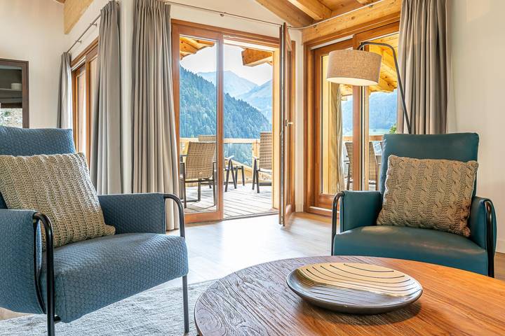 Ferienhaus für 7 Personen, mit Balkon und Whirlpool sowie Sauna und Pool - 1