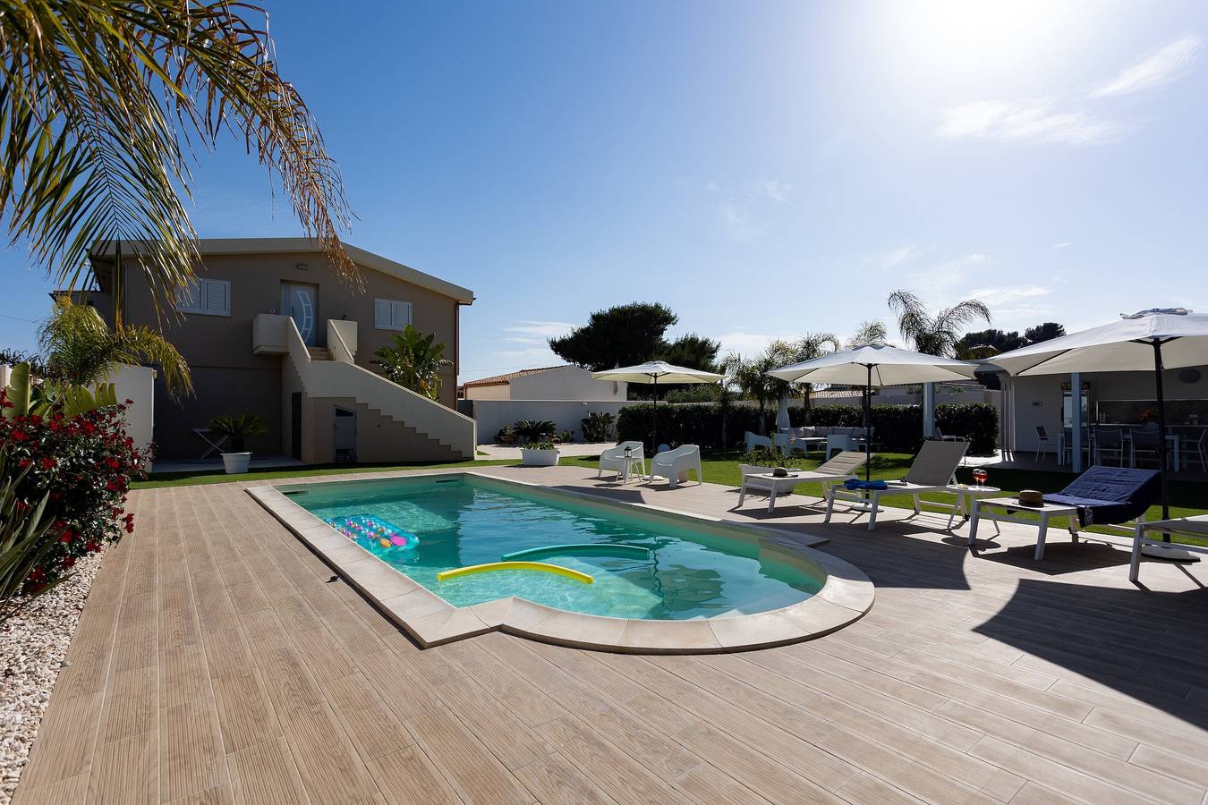 Casa vacanze 'Torre Del Mare' con piscina privata, terrazza privata e Wi-Fi in Porto Palo, Provincia di Agrigento