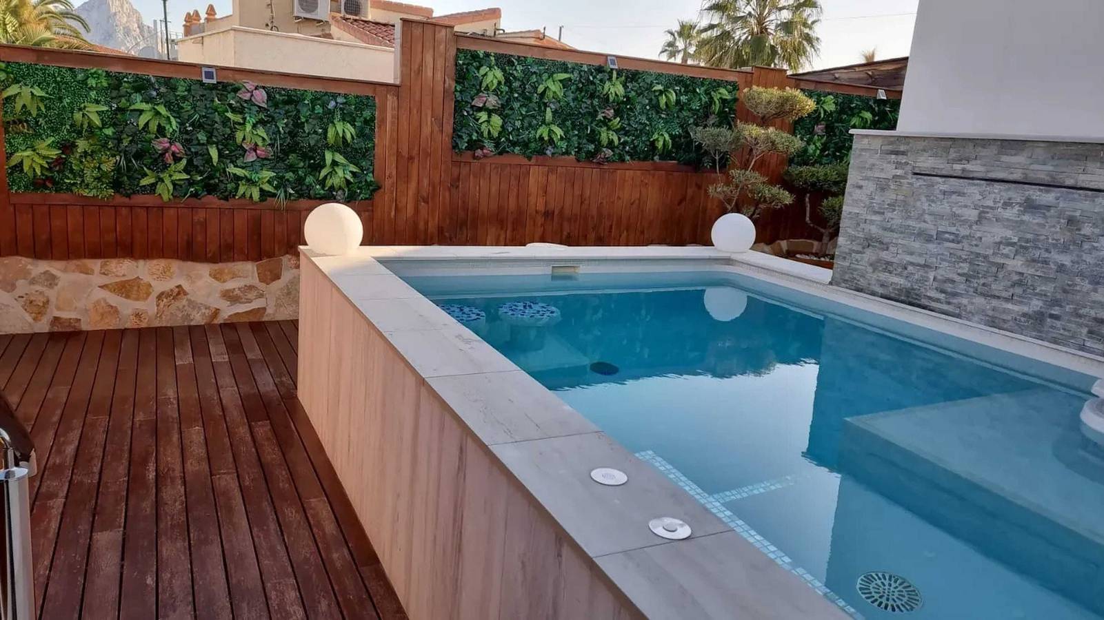 Sunny Villa with Private Pool in Calpe + Enclosed Garden in Ortembach, Calpe